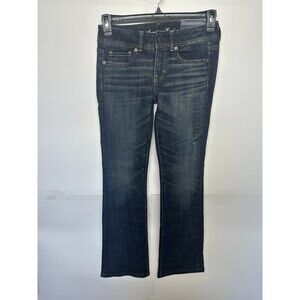 WOMEN’S AMERICAN EAGLE STRETCH JEANS SIZE 2 ORIGINAL BOOT